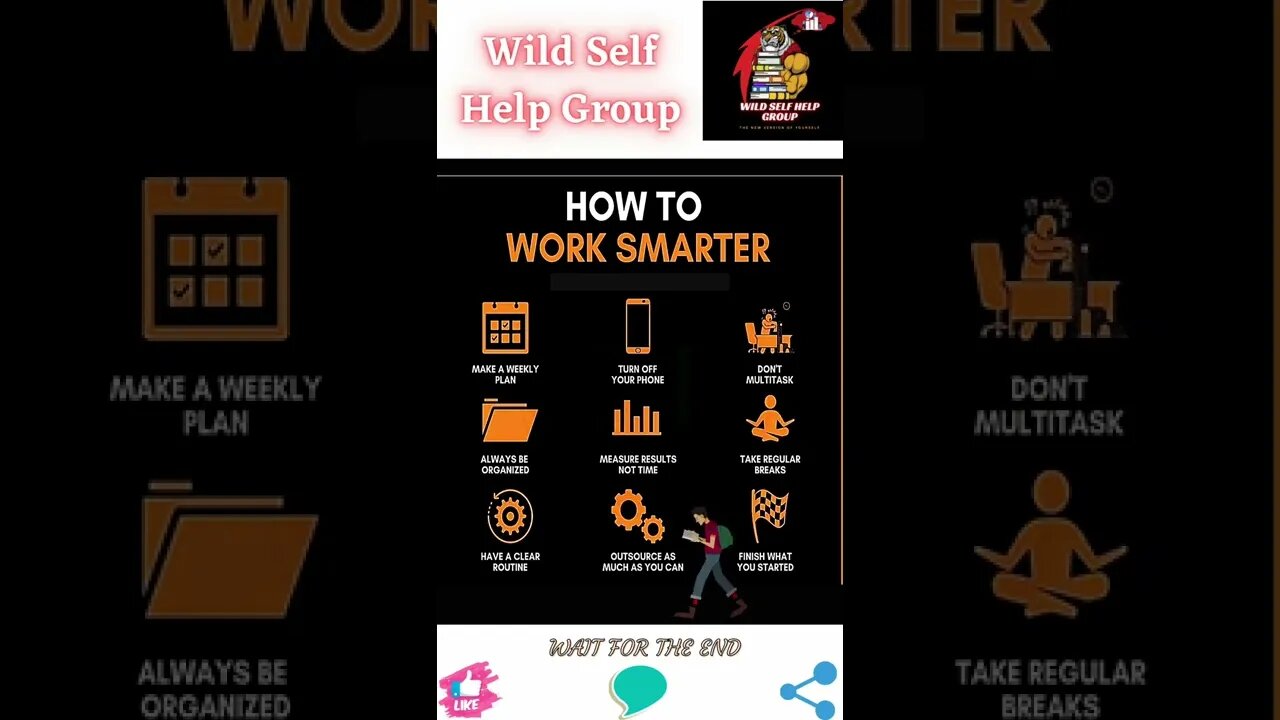 🔥How to work smarter everyday🔥#shorts🔥#wildselfhelpgroup🔥12 August 2022🔥