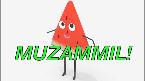 Happy Birthday MUZAMMIL! - WATERMELON Birthday Song