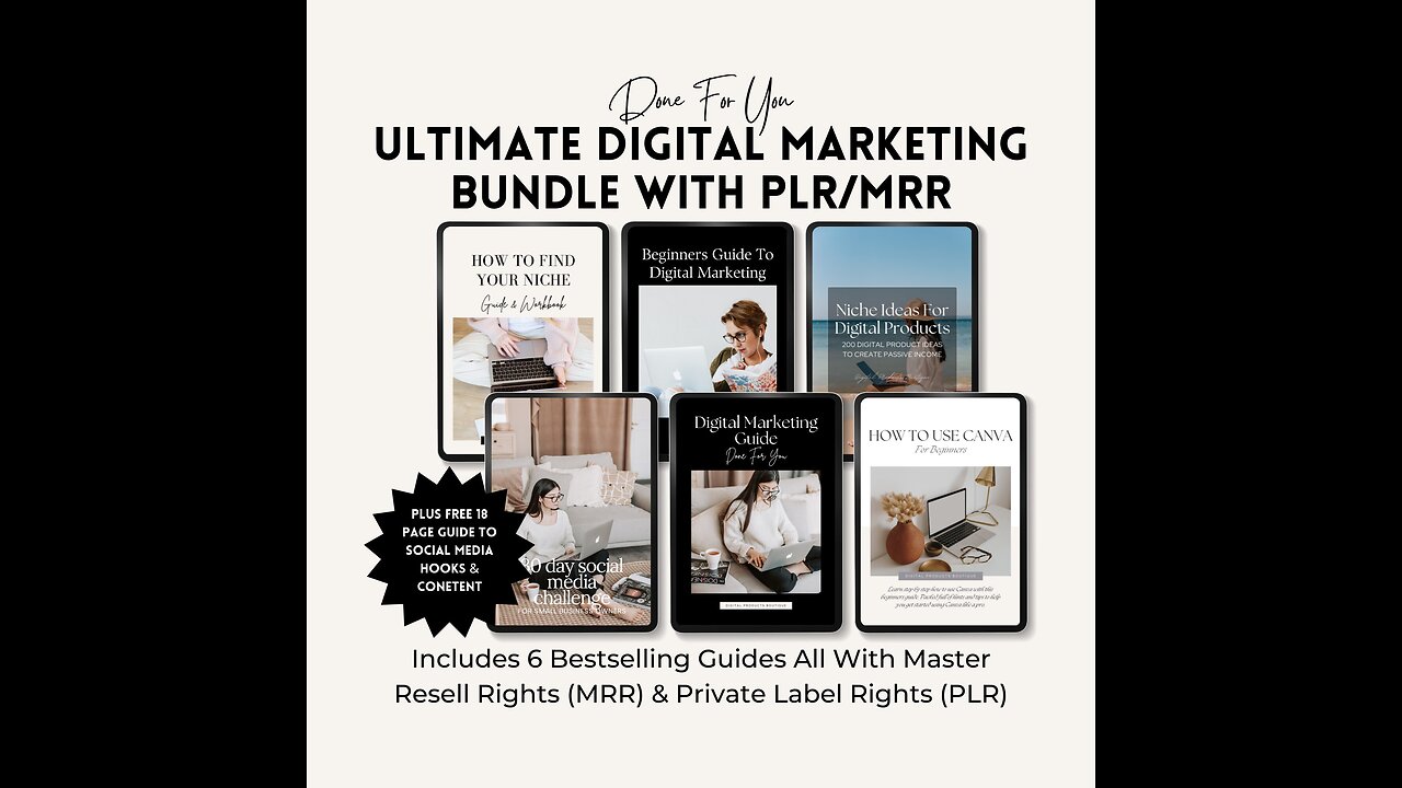 Resell Rights Bundle Review : 50 Digital Products with PLR & MRR for Just $17!