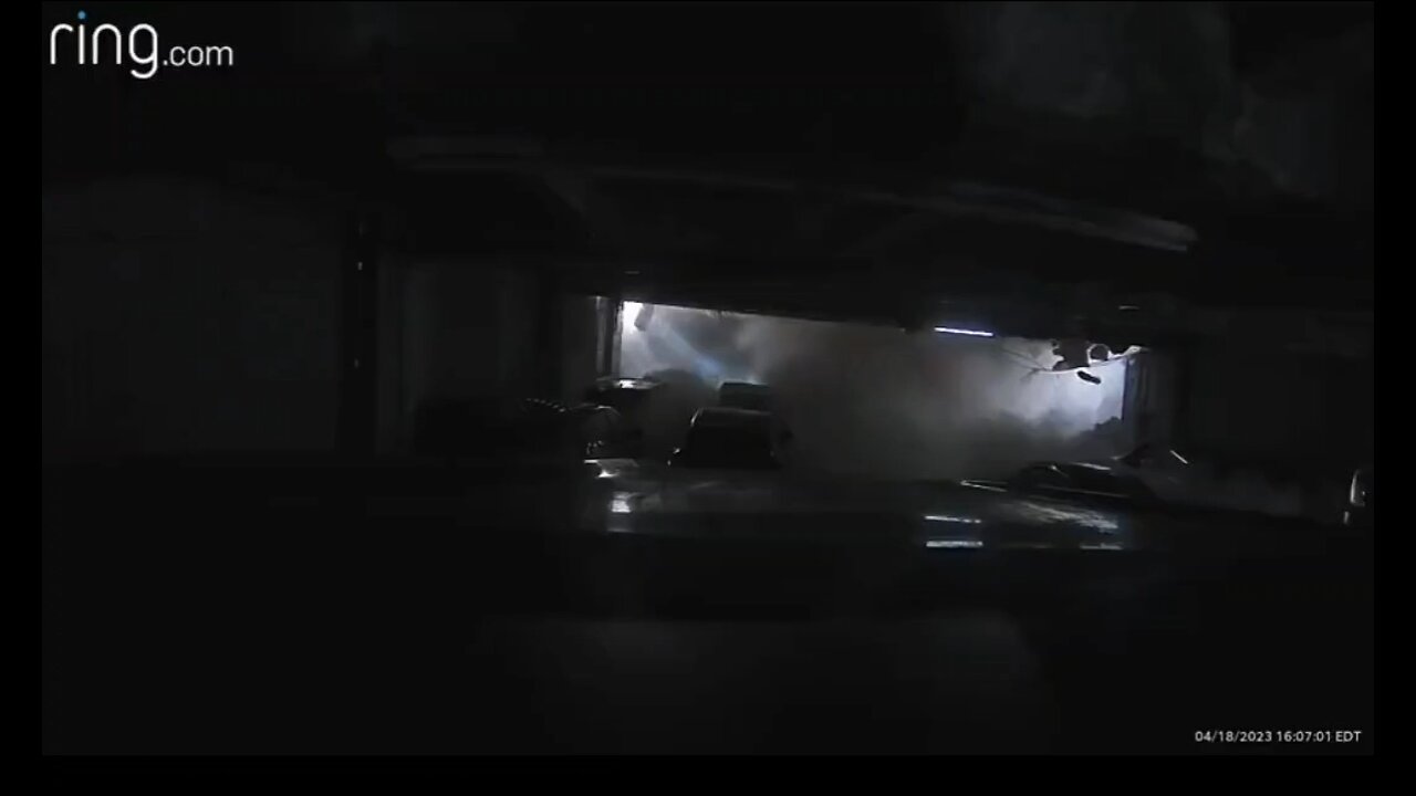 Video Inside NYC Parking Garage Collapse