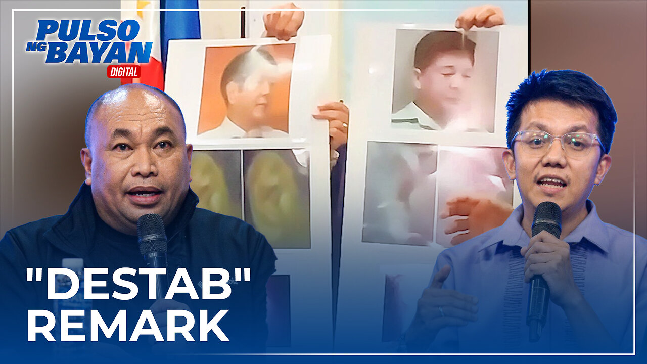 "DESTAB" remark ni Gibo ukol sa umano'y “polvoron" video ni BBM, binara ng dating CPP intel officer