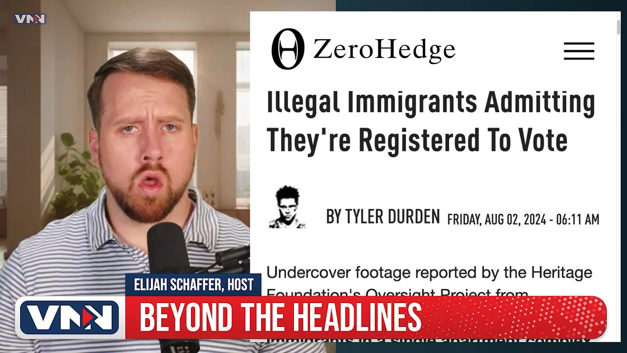 Illegals ARE voting… and MSM doesn’t care.