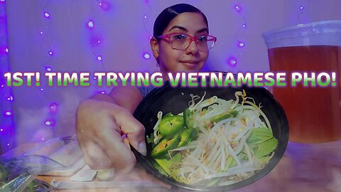 1ST TIME TRYING -VIETNAMESE- PHO SOUP!-NO TALK-ASMR~