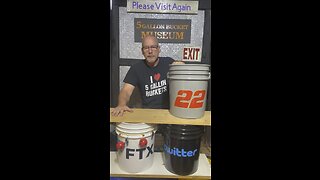 NASCAR testing with 5 gallon buckets