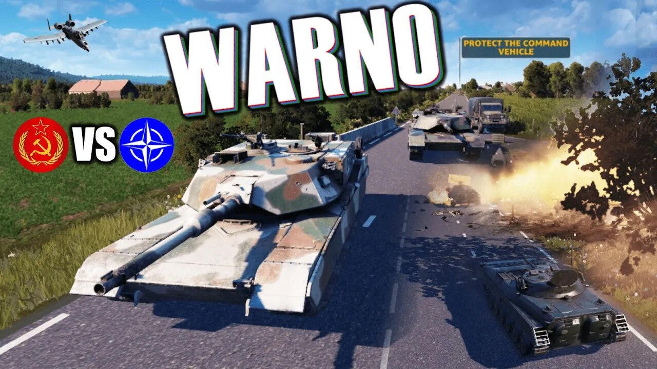 The Russian Advance Must be Halted Near Bad Orb | WARNO Operation Gameplay #1