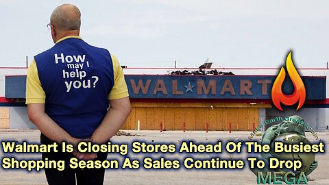 Walmart Is Closing Stores Ahead Of The Busiest Shopping Season As Sales Continue To Drop