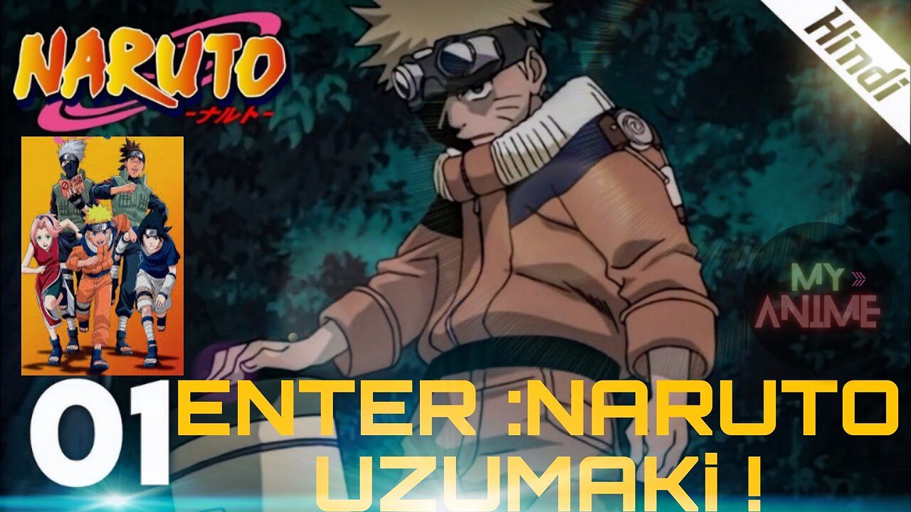 NARUTO - EPISODE 1: ENTER NARUTO UZUMAKI! |FULL EPISODE IN HINDI|