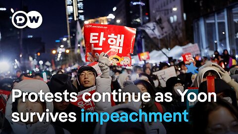 Motion to impeach South Korean President Yoon fails | DW News