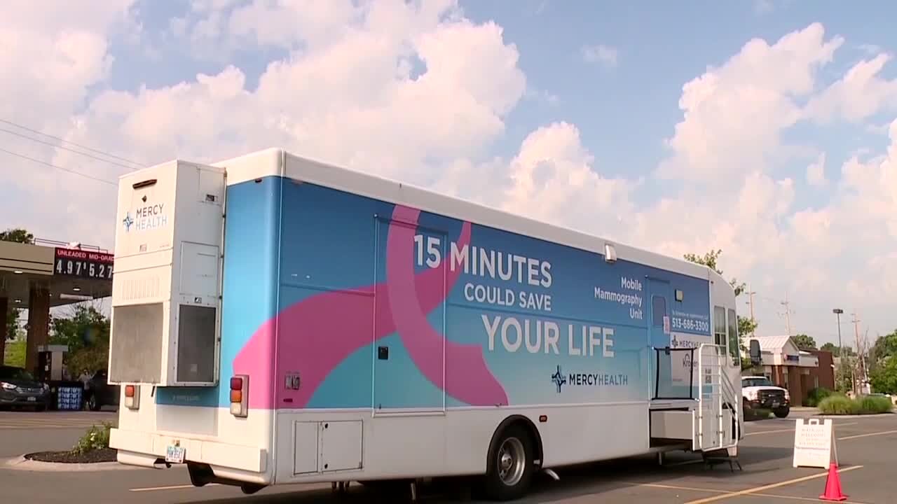 'Moonlight mammograms': Mercy Health stays open later to help screen for breast cancer