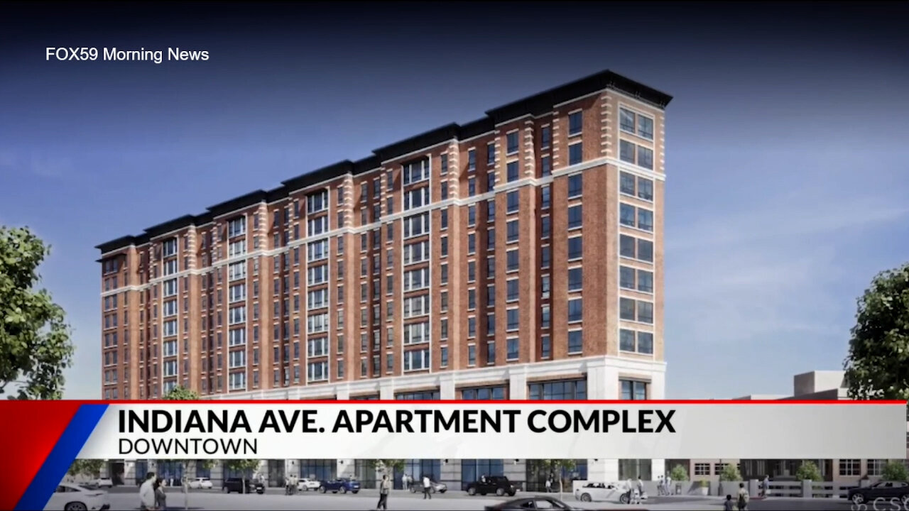 July 18, 2024 - Apartment Complex Planned for Indiana Avenue in Indy