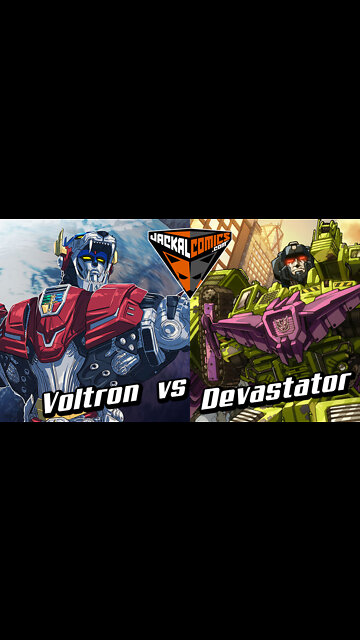 VOLTRON Vs. DEVASTATOR - Comic Book Battles: Who Would Win In A Fight?