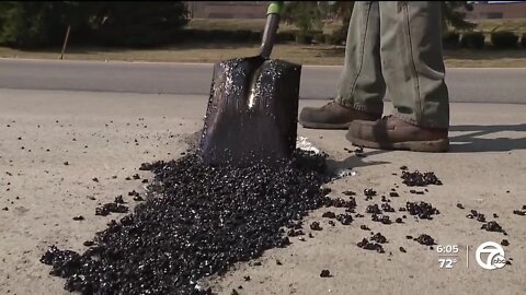 'You can only do this so long before you get tired and wore out.' Road crews on mandatory overtime patching potholes