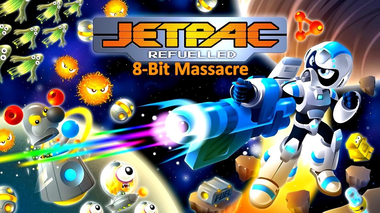 Jetpac: Refuelled - XBOX 360 (Stages 1-12)