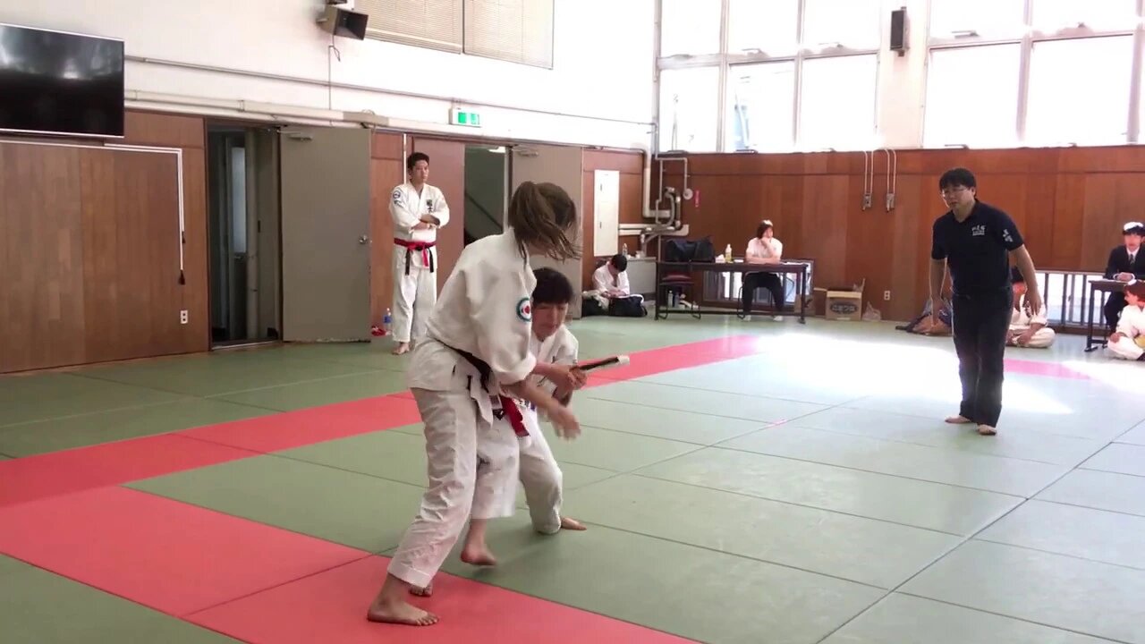 2019/6/16 第51回東日本学生合気道競技大会 短刀乱取り競技 個人戦 女子 準決勝戦/Ｂコート