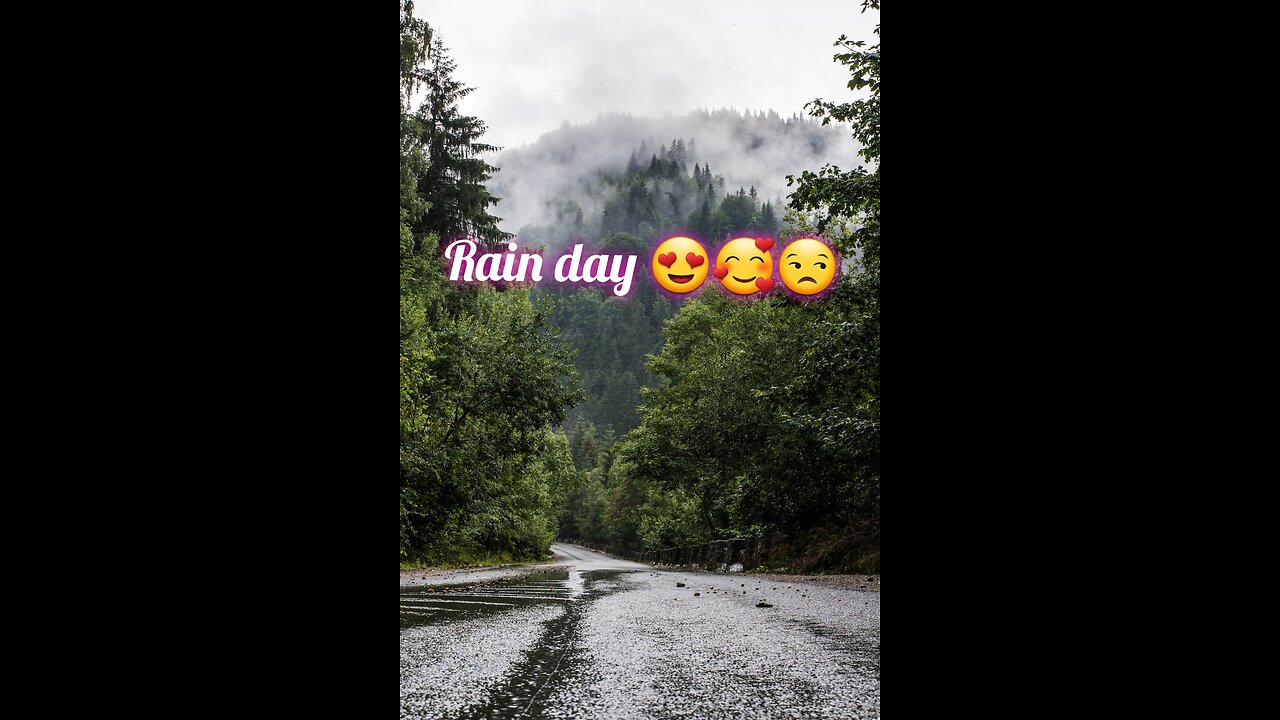 Rain day with vehicle 💯❤😘