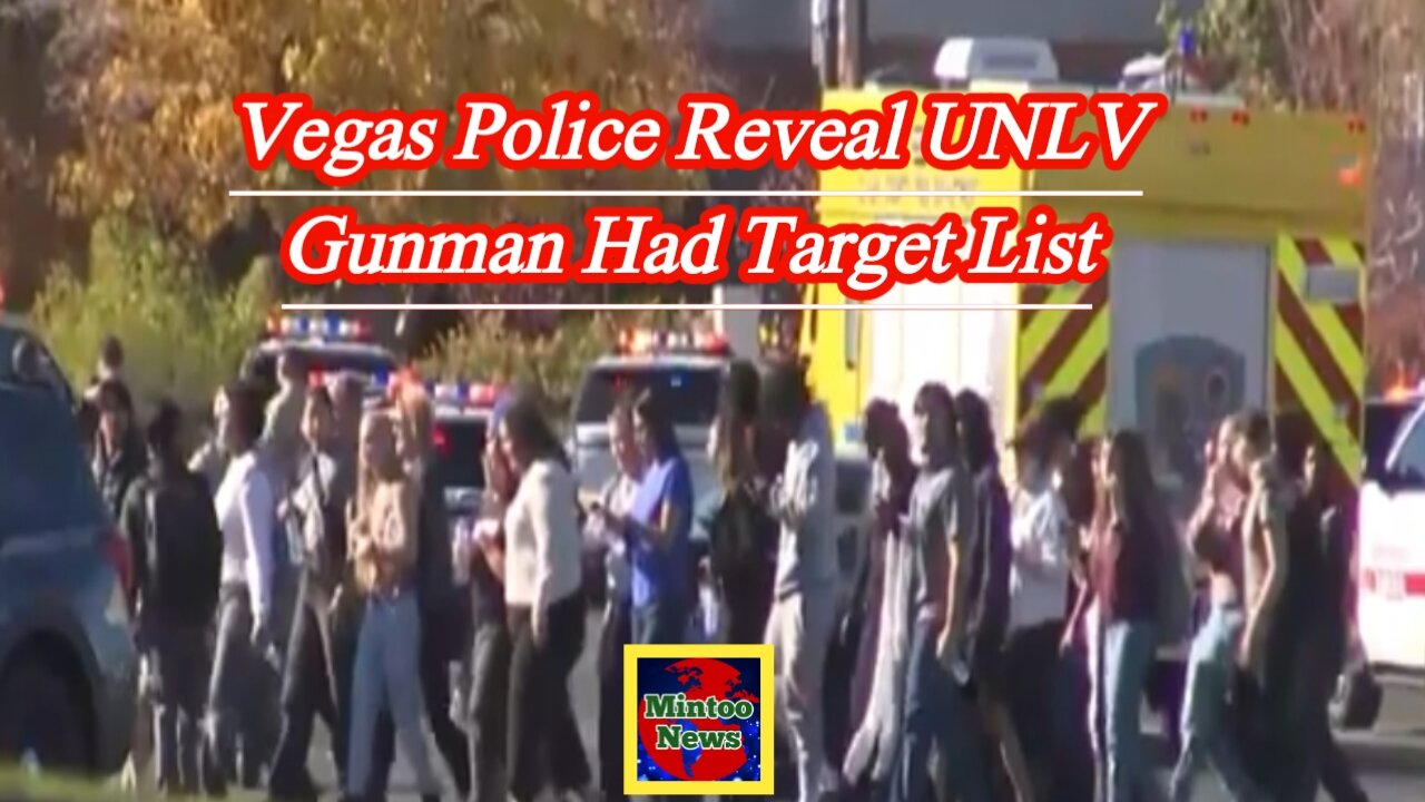 Vegas police reveal UNLV gunman had ‘target list’ and 150 rounds of ammo