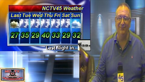 NCTV45′S LAWRENCE COUNTY 45 WEATHER TUESDAY JANUARY 19 2021