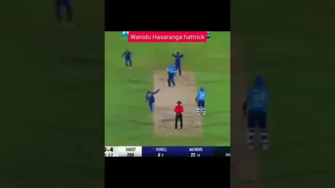 Wanidu Hasaranga Hattrick in LPL 2022 ❤️😍(වනිදුගේ hattrick එක lpl) #srilankacricket #srilankanews