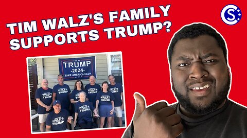 Tim Walz’s family SUPPORTS TRUMP?