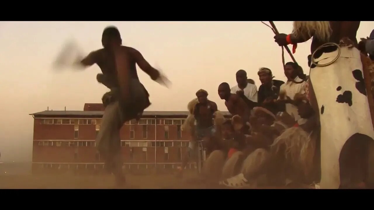 ZULU DANCE BATTLE - MADALA HOSTEL SOUTH AFRICA ( 2003 )