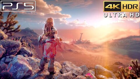 Horizon Zero Dawn: Complete Edition PS5 4k 60 fps ray tracing ptbr //// road