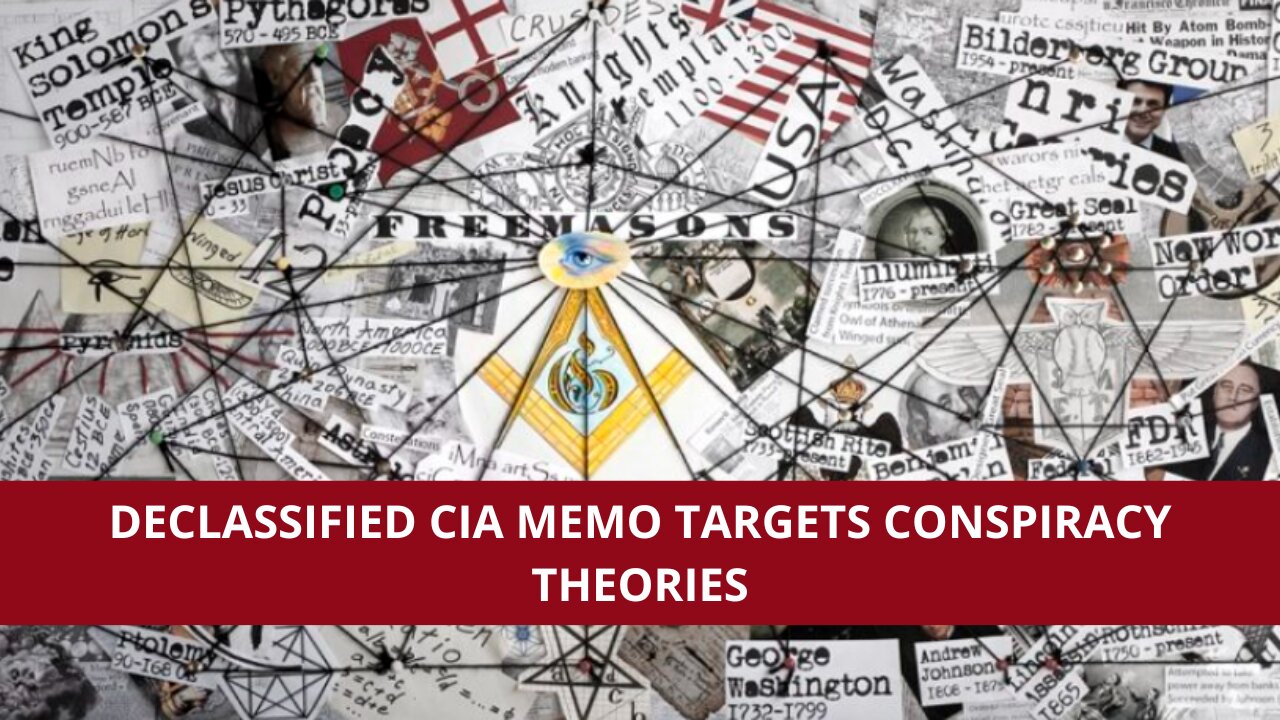 DECLASSIFIED CIA MEMO TARGETS CONSPIRACY THEORIES