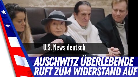 Holocaust Überlebende ruft zum Widerstand auf.