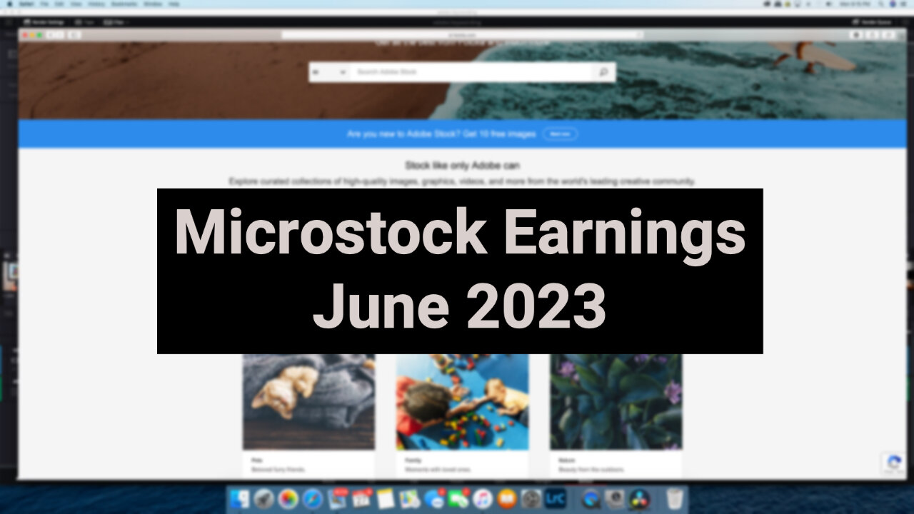 Stock Photography: Microstock Earnings - June 2023