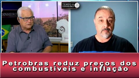 Petrobras reduz preços dos combustíveis e inflação. Pesquisa mostra avanço de Bolsonaro