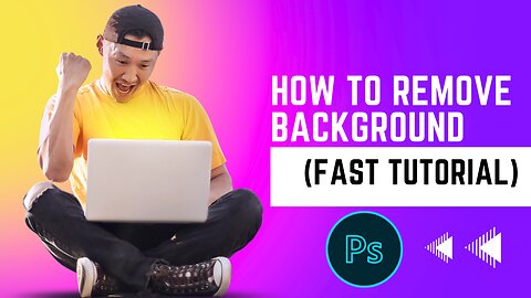 Photoshop 2023 - How to Remove Background (Fast Tutorial)