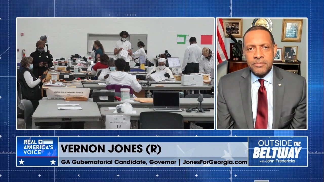 Vernon Jones Reacts to Announced GA Election Investigation