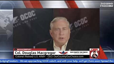 COL Douglas Macgregor : SYRIA - a looming crisis awaits.