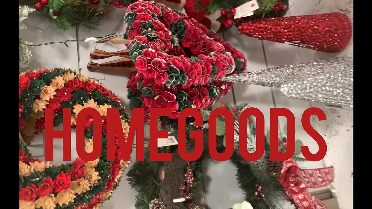 HomeGoods Christmas 2022