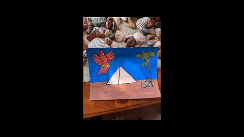 Pyramid painting