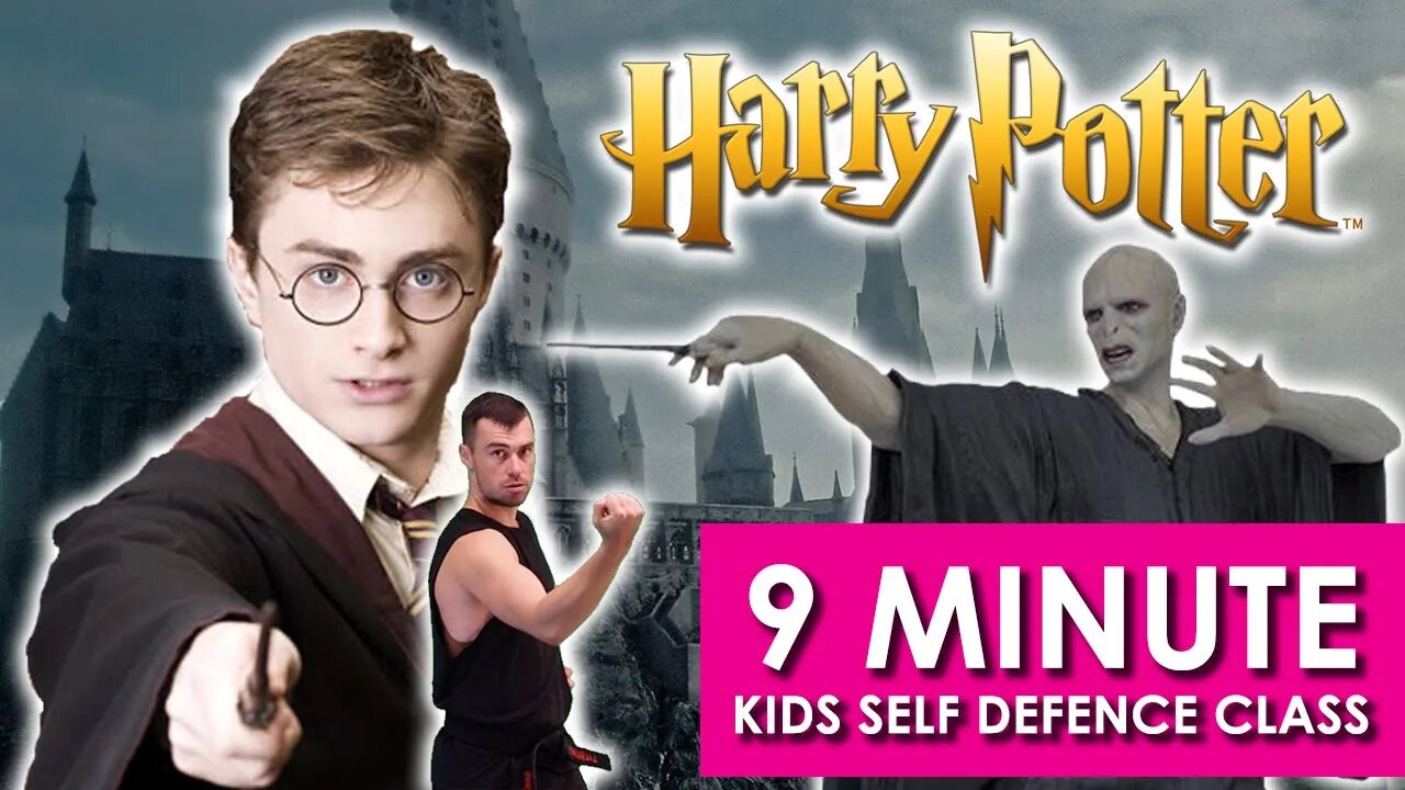 HARRY POTTER - Self Defence Class for Kids - FIGHT VOLDEMORT, Defend Spells, Train with Harry!