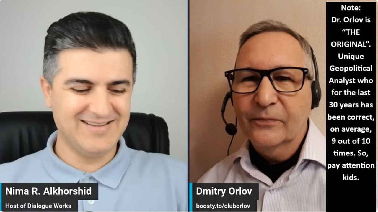 w/ Dr. Orlov: Israel, Ukraine Collapsing. What next? In Depth Analysis.