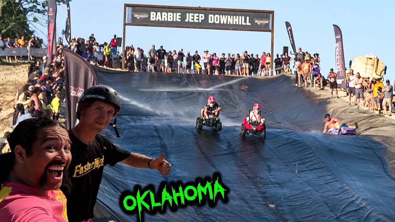 BARBIE JEEP RACES AND NITRO CIRCUS MAYHEM