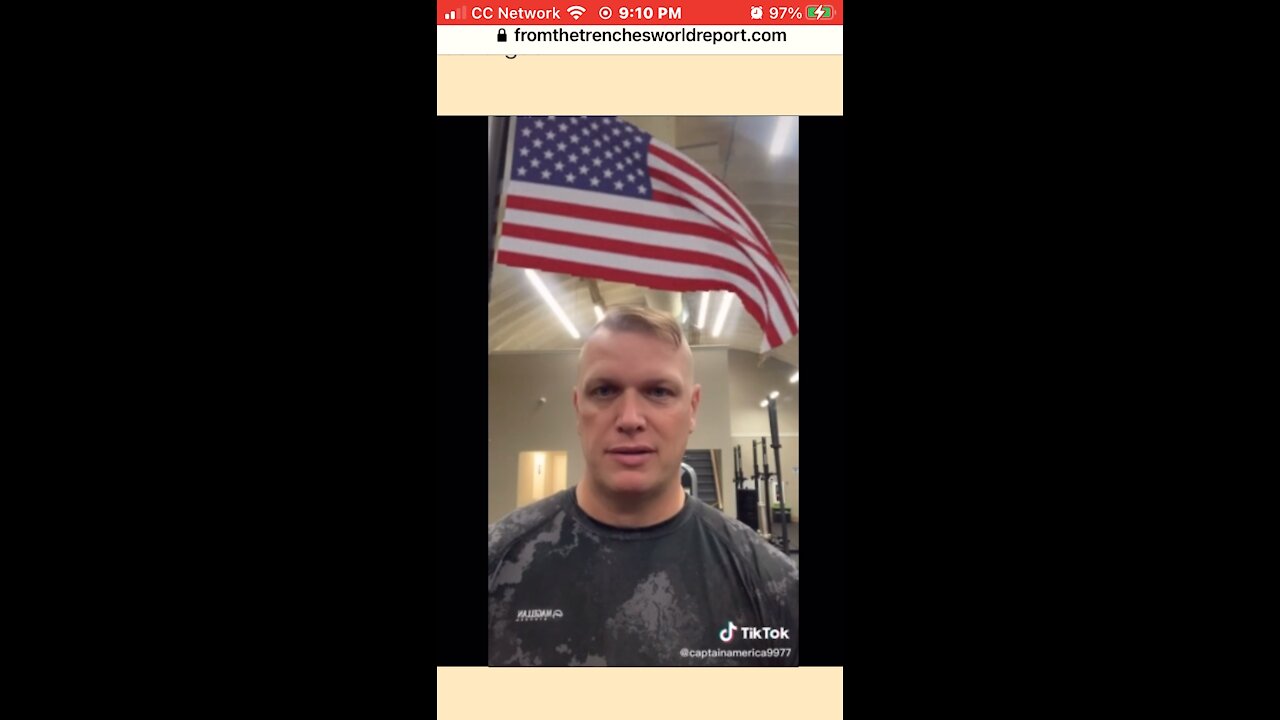 More of our great military Personnel testimonies