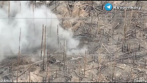 Soldiers of the 🅾️ group destroy positions of the Armed forces of Ukraine in Kremannaya
