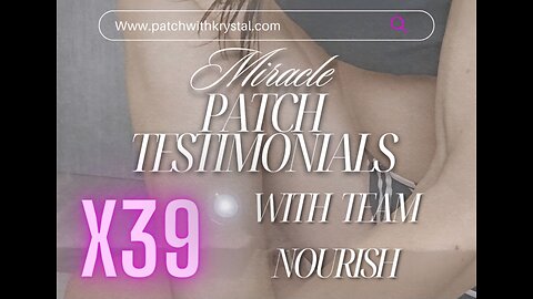 X39 testimonials every Wednesday night 9pm EST!