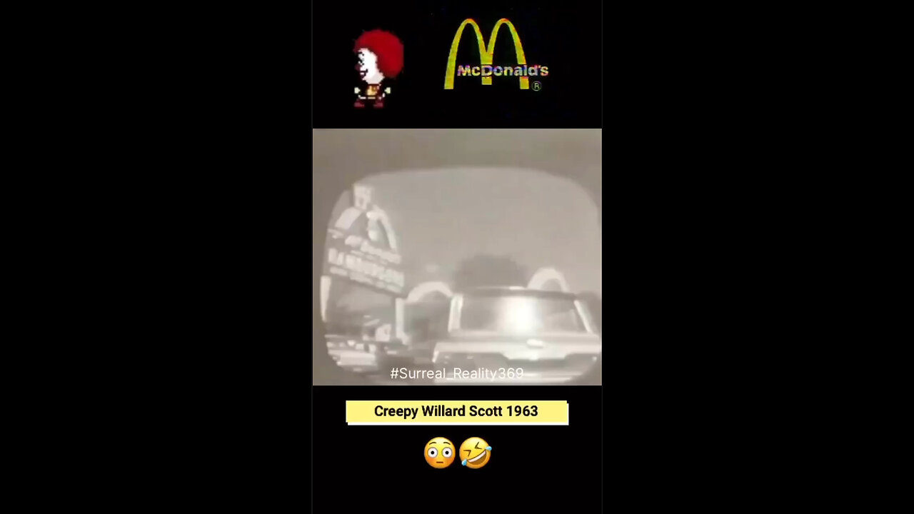 Creepy Willard Scott 1963: Meet Ronald McDonald