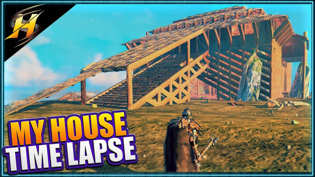 Valheim House Time Lapse #Shorts