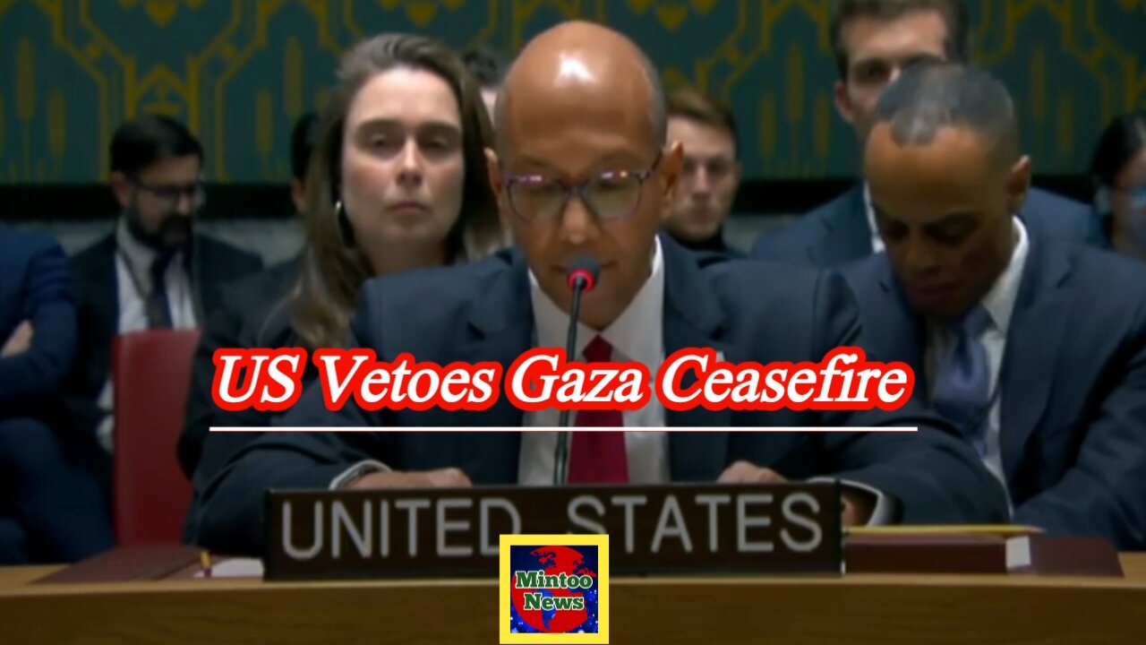 US vetoes UNSC demand for Gaza ceasefire