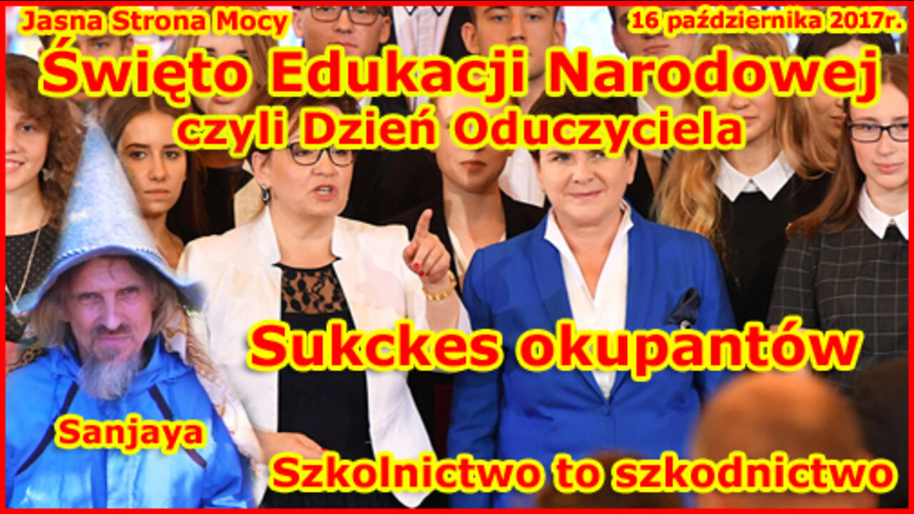 Święto Edukacji Narodowej czyli Dzień Oduczyciela Szkolnictwo to szkodnictwo