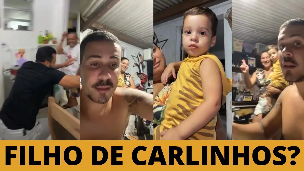 CARLINHOS MAIA Também Achou o BERNARDO Filho de ANDRÉIA PARECIDO COM ELE