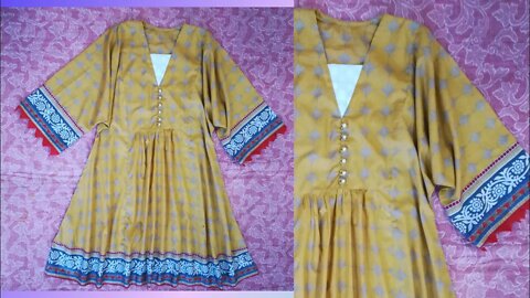 Designer Kurti cutting Tutorial