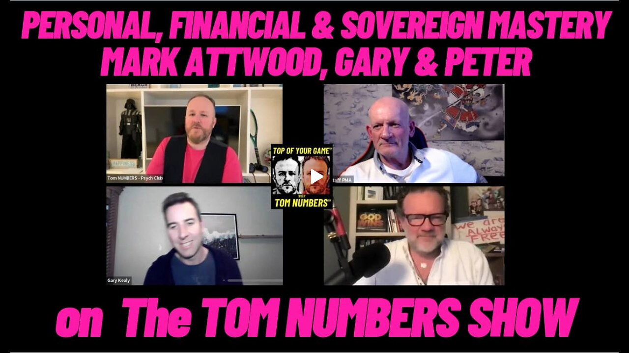 How YOU can become a financial SOVEREIGN : Mark Atwood, Tom Numbers - this works in all countries