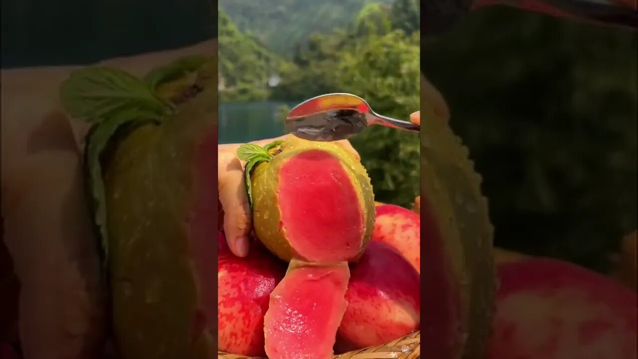 🔥 Fruit Slicing With Nature Sounds🔥#shorts #short #viral