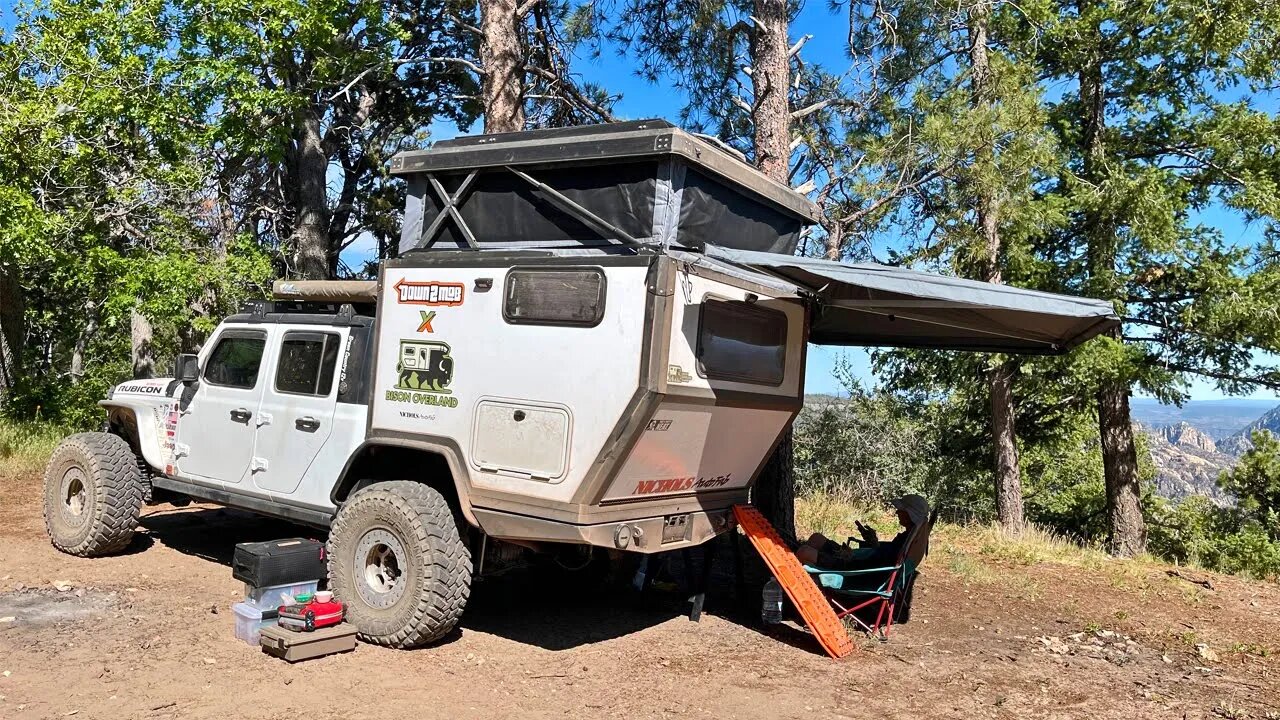 Truck Camping at the Edge of the World with Full Time Nomad's