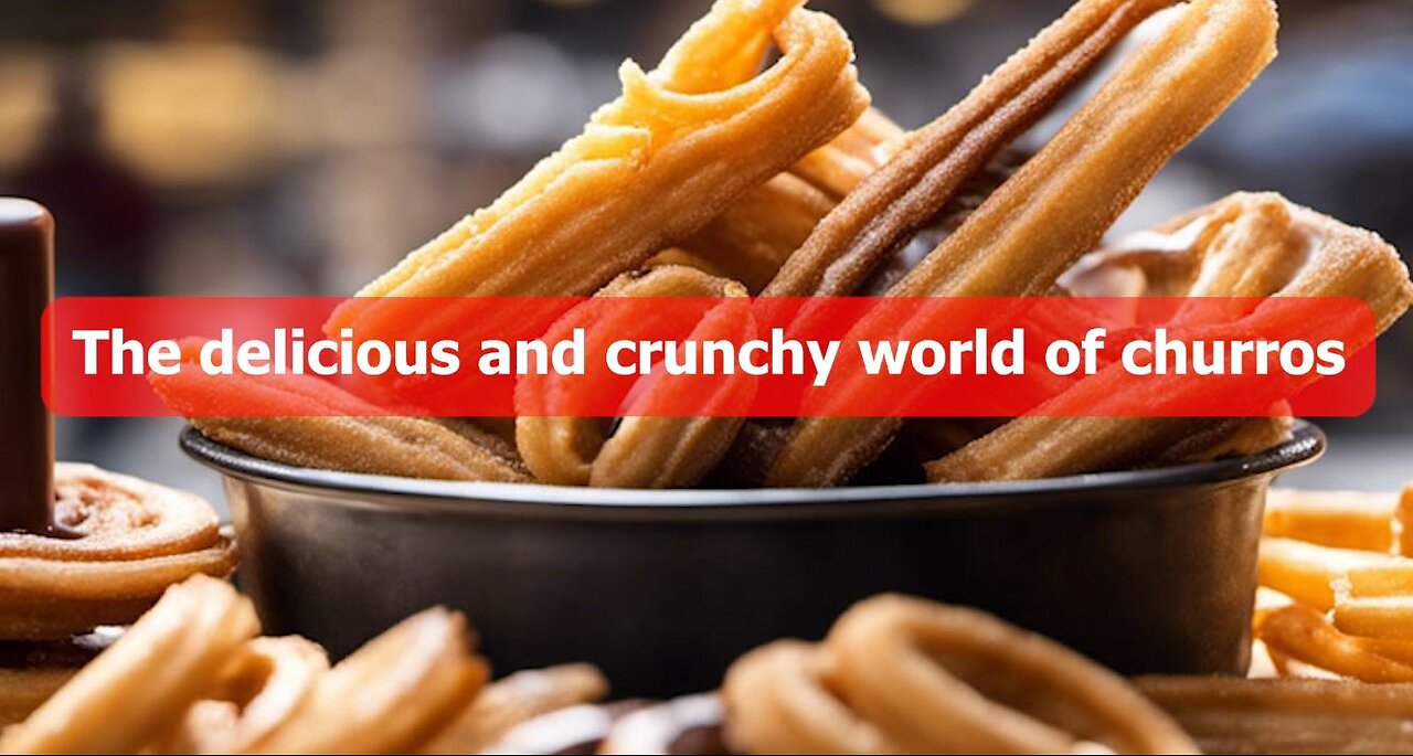 The delicious and crunchy world of churros